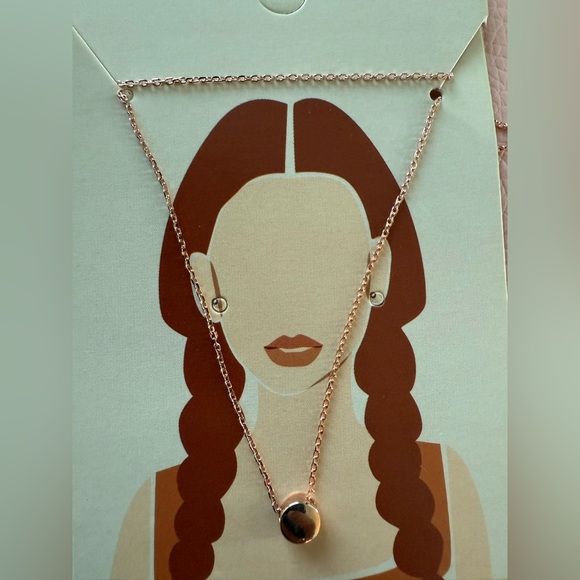 Cute Bean Necklace in Gold Plated, Rose Gold Plated, or Classic Sterling Silver - Picture 5 of 16